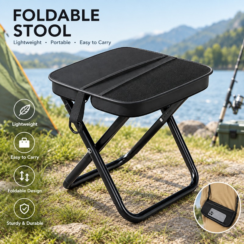 Outdoor Hunting Chair - Легкий складной табурет-сумка через плечо, раскладное