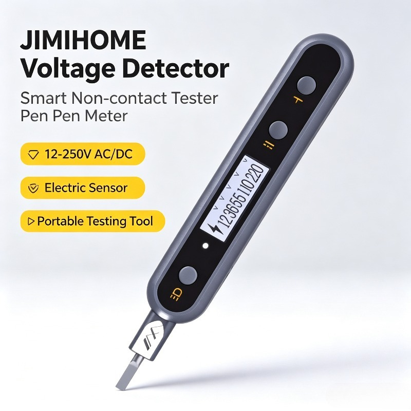 Tactical Pen Tool - Детектор напряжения JIMIHOME: Умный бесконтактный тестер-ручка