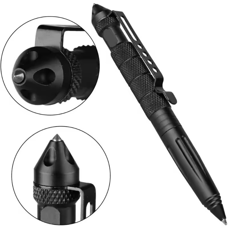 Tactical Pen Tool - Военная тактическая ручка, многофункциональная, из алюминиевого