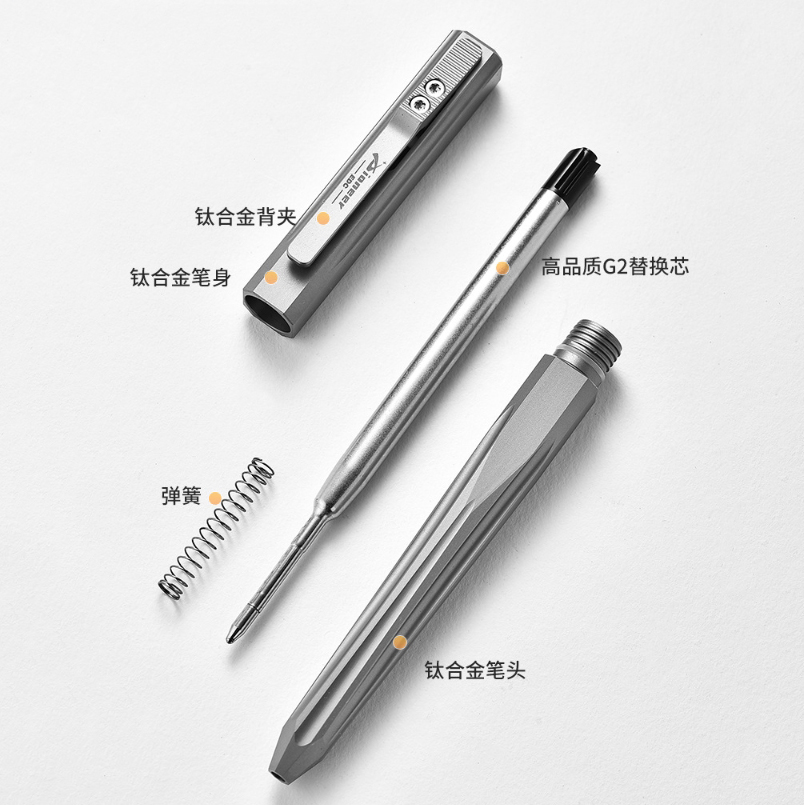 Tactical Pen Tool - Титановая раздвижная ручка для снятия давления