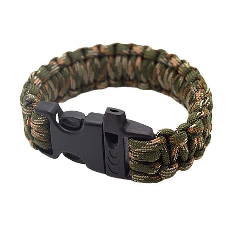 Paracord Survival Bracelet - Браслет из паракорда со свистком, семижильный