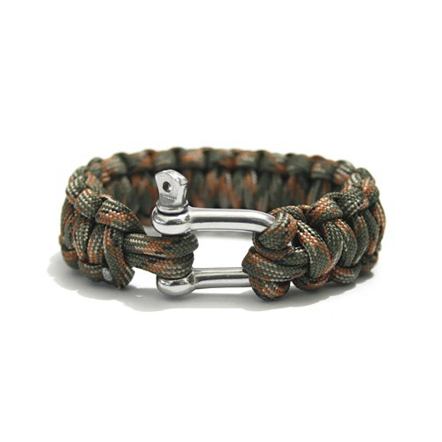 Paracord Survival Bracelet - Браслет Паракорд для выживания мужской, многофункциональный