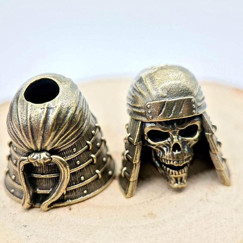 Голова черепа ниндзя, латунные – обзор и цена Paracord Survival Bracelet