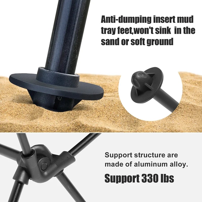 Легкий складной походный стул  – обзор и цена Outdoor Hunting Chair