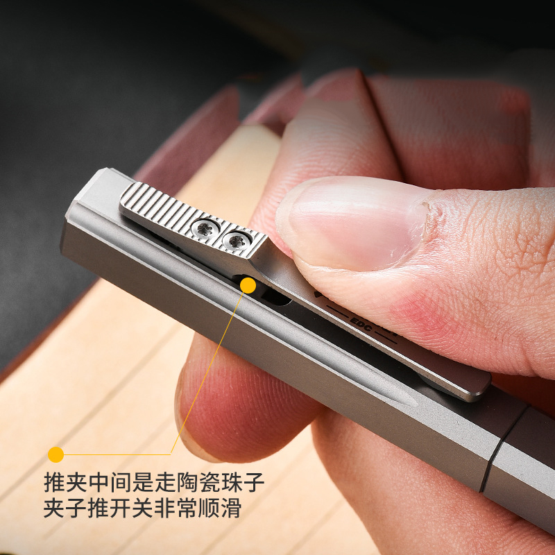 Титановая раздвижная ручка для – обзор и цена Tactical Pen Tool