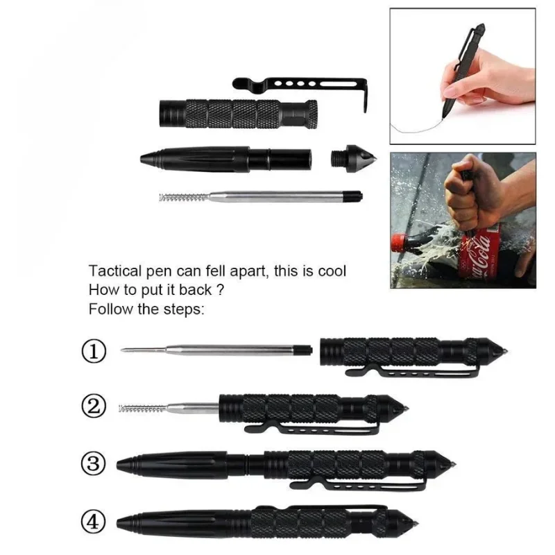 Многофункциональная тактическа – обзор и цена Tactical Pen Tool
