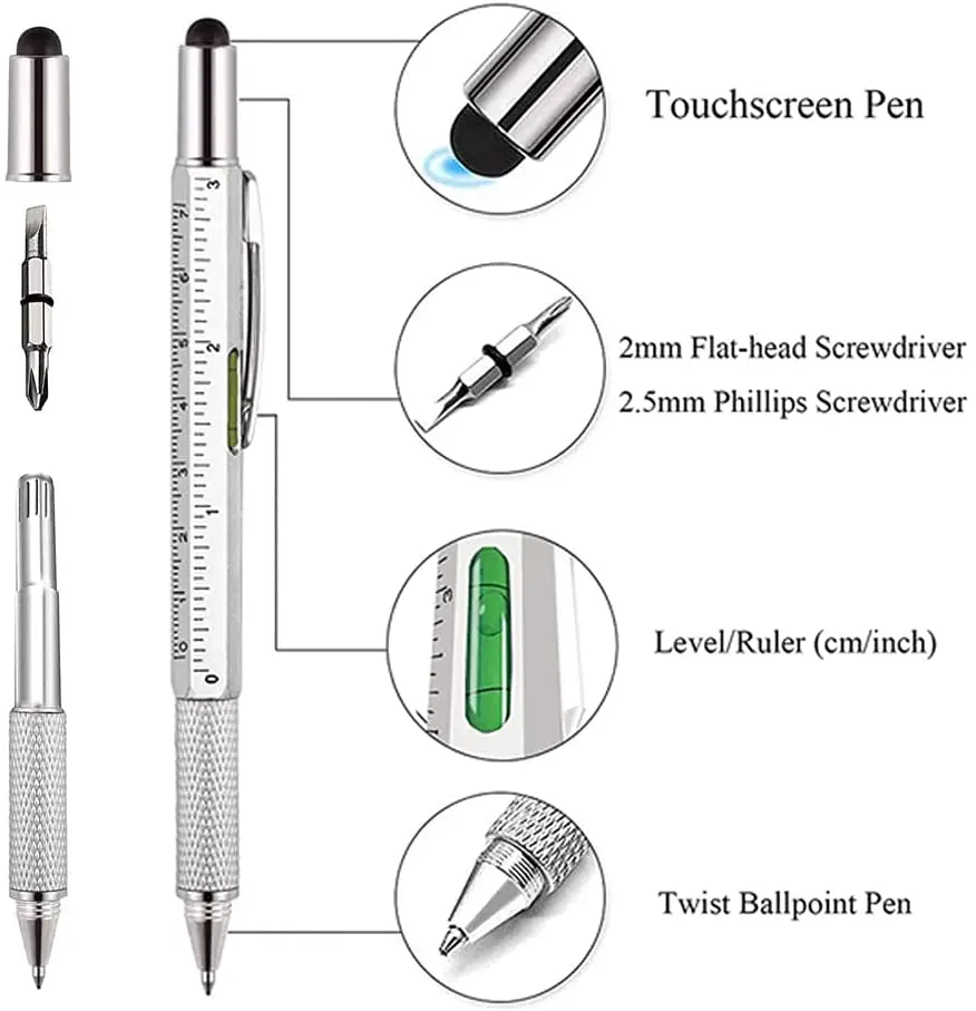 Многофункциональная ручка 7 в  – обзор и цена Tactical Pen Tool