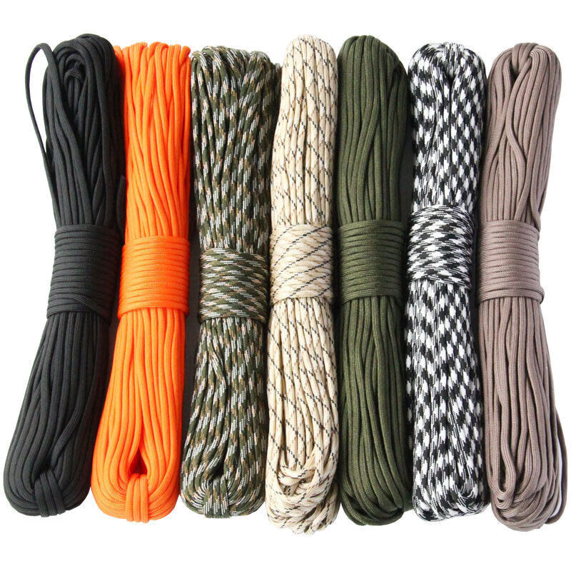Паракорд 9-жильный, 650 фунтов – обзор и цена Paracord Survival Bracelet